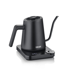 Graef GK502 - Wasserkocher,0,9L, Schwarz - Matt 