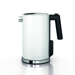 Graef WK901 - Wasserkocher,1.2L, Weiß,Temperatureinstellung 