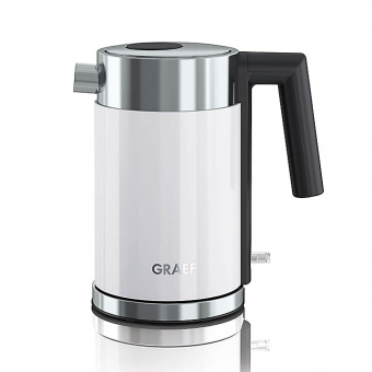Graef WK401 - Wasserkocher,1L,  Weiß 