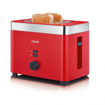 Graef TO63 - Toaster, 2-fach, Rot 