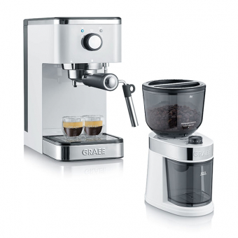 Graef ES401 Set, Salita Espressomaschine & Mühle 